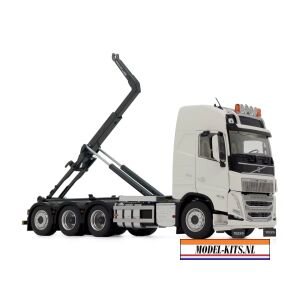 Volvo FH5 Truck met Meiller Haakarm Clear White 1