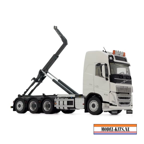 Volvo FH5 Truck met Meiller Haakarm Clear White 1
