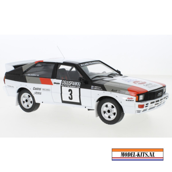 Audi Quattro No.3 1000 Lakes Rally 1982 MikkolaHertz