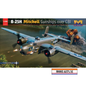 B 25H MITCHELL GUNSHIP OVER CBI