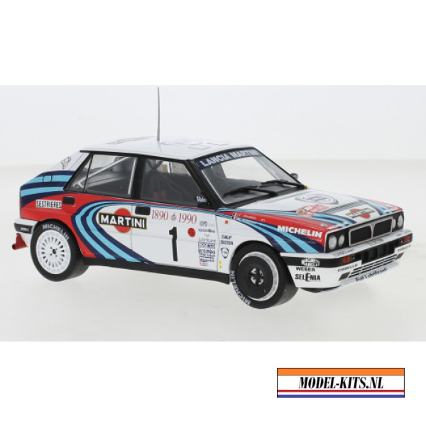 Lancia Delta HF Integrale 16V Martini Racing No.1 Rally Monte Carlo 1990 Biasion