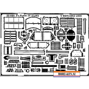 PZ. IV AUSF. F1F2 FOR REVELL KIT