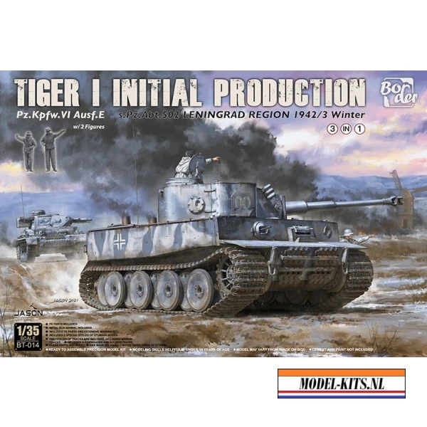 TIGER I INITIAL PRODUCTION S.PZ.ABT.502 LENINGRAD