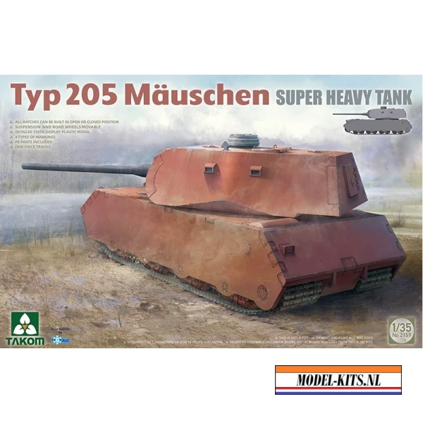 TYP 205 MAUSCHEN SUPER HEAVY TANK