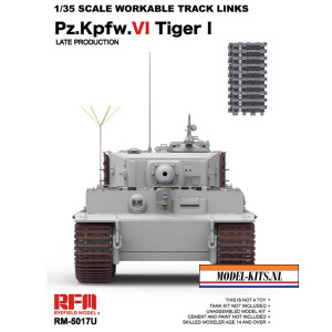 WORKABLE TRACK LINKS FOR TIGER I LATE