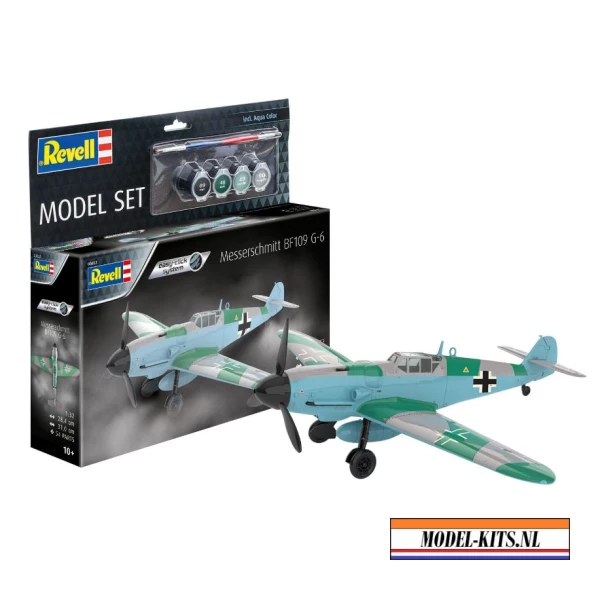 MODEL SET MESSERSCHMITT BF109G 6 EASY CLICK SYSTEM
