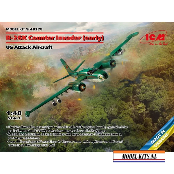 B 26K COUNTER INVADER EARLY (US ATTACK AIRCRAFT