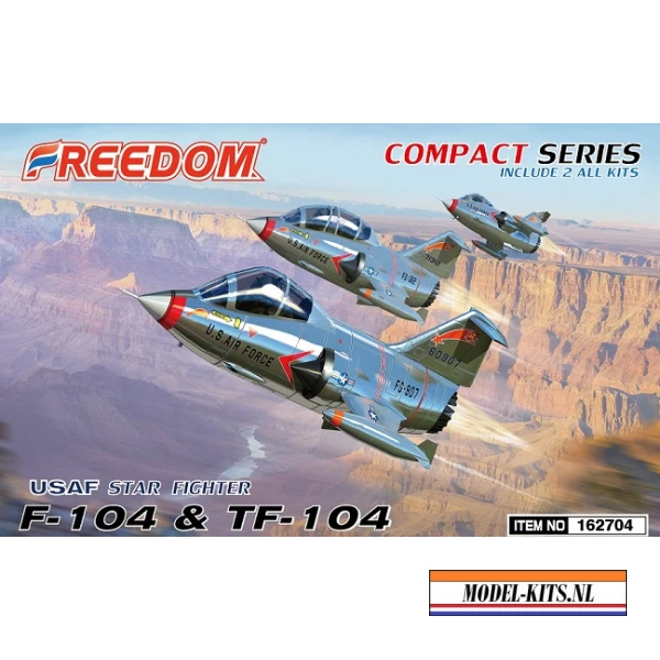 COMPACT SERIE F 104 AND TF 104 USAF