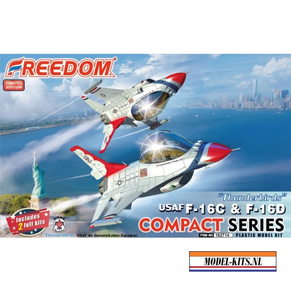 COMPACT SERIE F 16C & D USAF THUNDER BIRDS