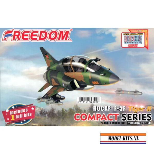 COMPACT SERIE ROCAF F 5F TIGER II