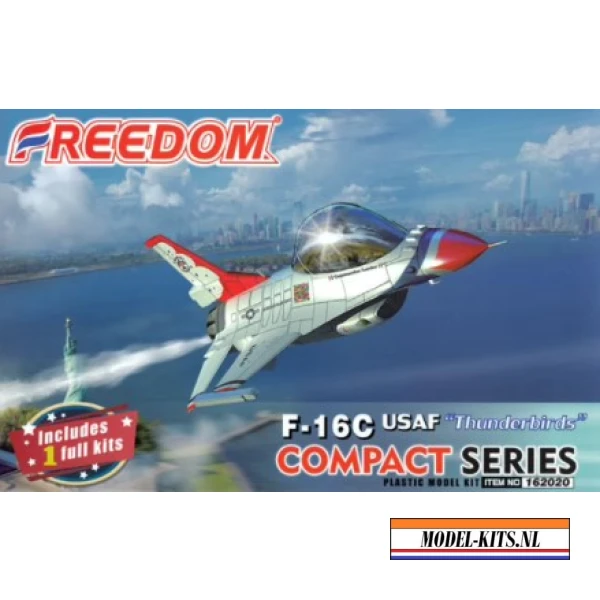 COMPACT SERIE USAF F 16C THUNDERBIRDS