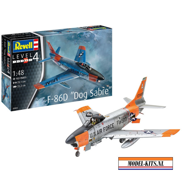 MODEL SET F 86D DOG SABRE