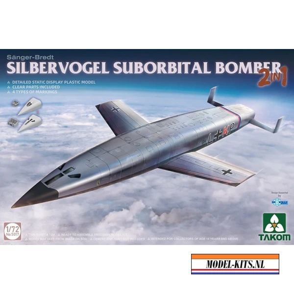 SANGER BREDT SILBERVOGEL SUBORBITAL BOMBER