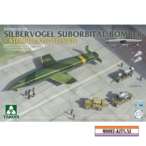 SANGER BREDT SILBERVOGEL SUBORBITAL BOMBER AND ATOMIC PAYLOAD SUITE