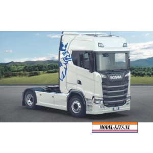 Scania S770 V8 White Cab