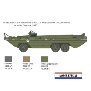 DUKW Amphibious Truck “D Day 80th ann. 3