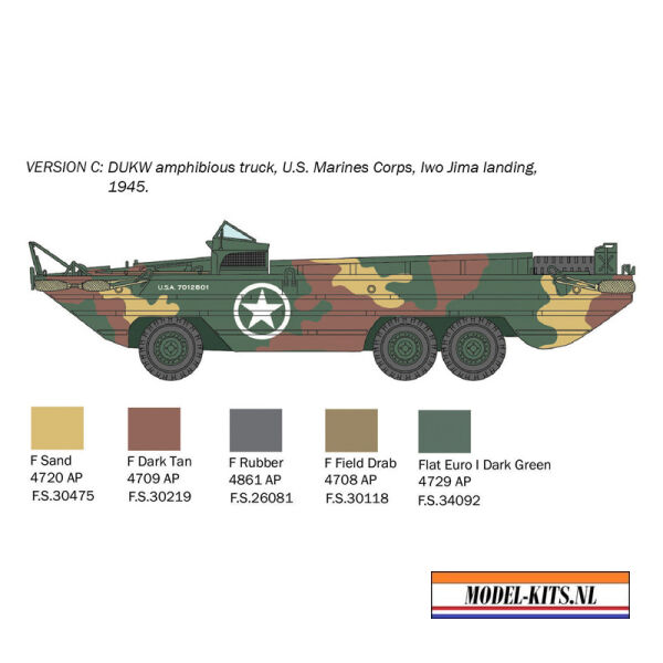 DUKW Amphibious Truck “D Day 80th ann. 4