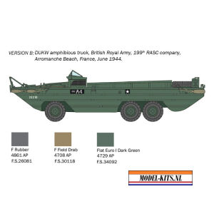 DUKW Amphibious Truck “D Day 80th ann. 5