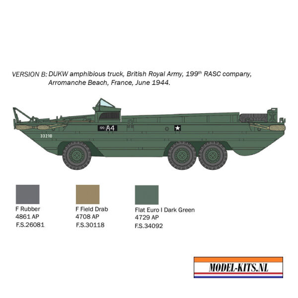DUKW Amphibious Truck “D Day 80th ann. 5