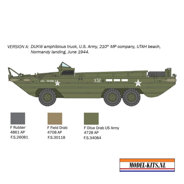 DUKW Amphibious Truck “D Day 80th ann. 6