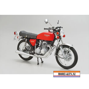 HONDA CB400 FOUR 1974 rood 1