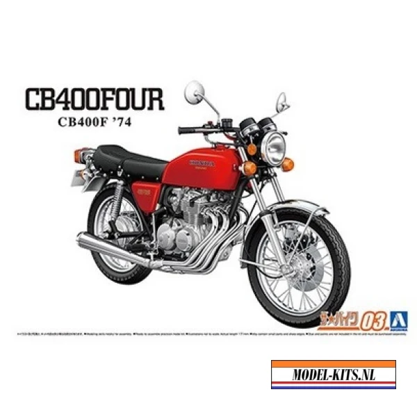 HONDA CB400 FOUR rood