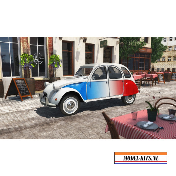 Revell 1 24 CITROEN 2CV COCORICO + PAINT