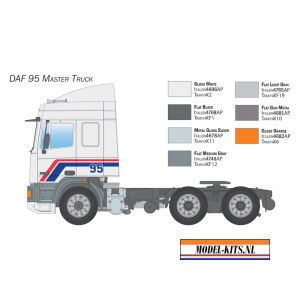 DAF 95 Master truck. eenmalige uitgave 3