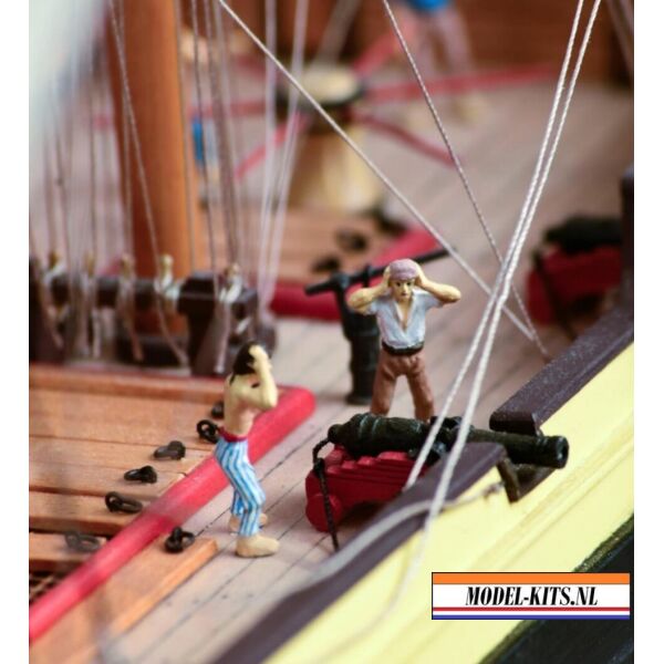 HMS Supply First Fleet + Figuren + copper Sheathing 13