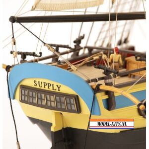 HMS Supply First Fleet + Figuren + copper Sheathing 23