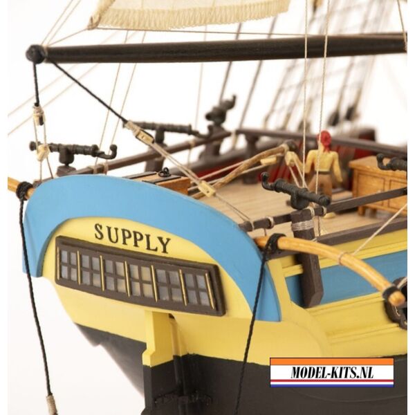 HMS Supply First Fleet + Figuren + copper Sheathing 23