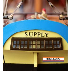 HMS Supply First Fleet + Figuren + copper Sheathing 24