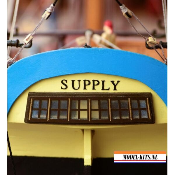 HMS Supply First Fleet + Figuren + copper Sheathing 24