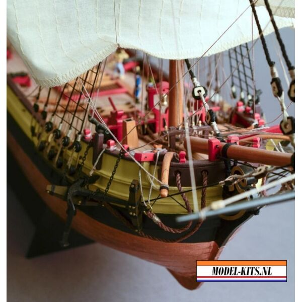 HMS Supply First Fleet + Figuren + copper Sheathing 9
