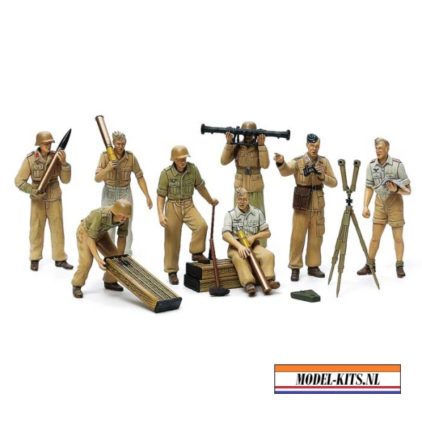 AFRICA KORPS LUFTWAFFE ARTILLERY CREW SET