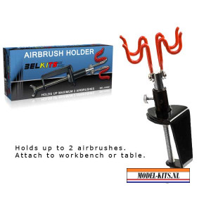 AIRBRUSH HOLDER FOR 2 AIRBRUSHES