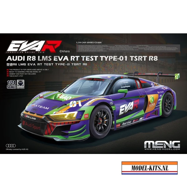 AUDI R8 LMS EVA RT TEST TYPE 01 TSRT R8