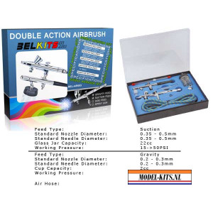 DOUBLE SET AIRBRUSH DOUBLE ACTION