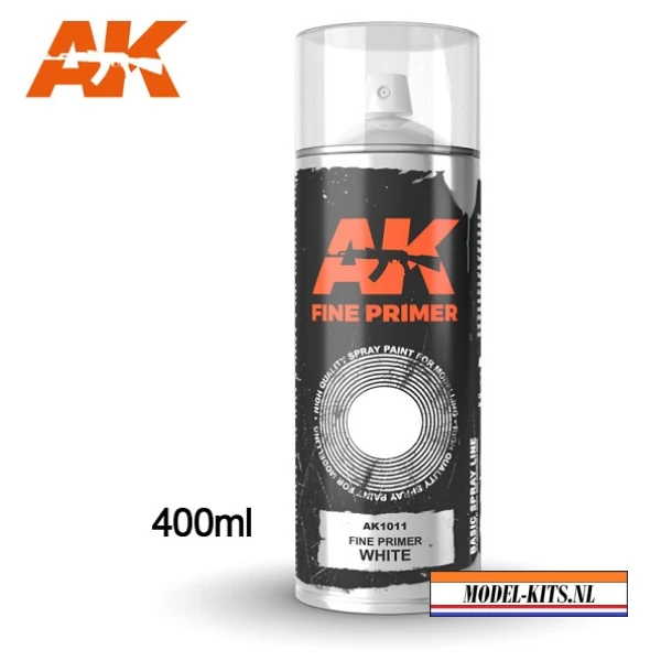 FINE PRIMER WHITE SPRAY 400ML