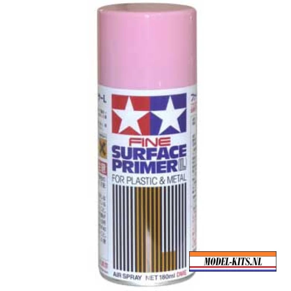 FINE SURFACE PRIMER L FOR PLASTIC & METAL, PINK (180ML)