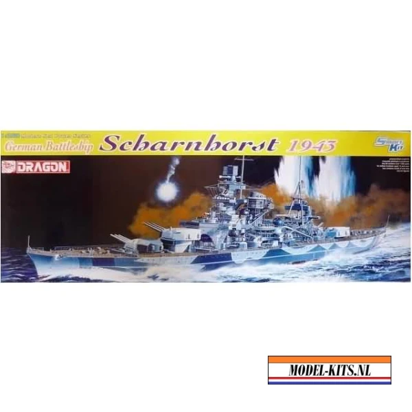 German Battleship Scharnhorst 1943