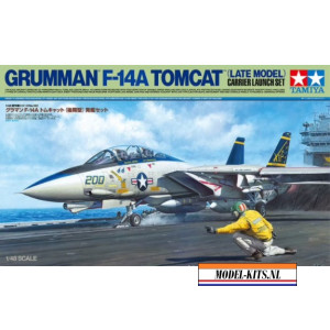 GRUMMAN F 14A TOMCAT (LATE MODEL) CARRIER LAUNCH SET