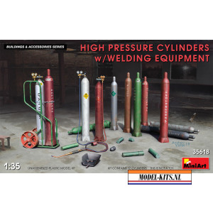 High Pressure Cylinders with Welding Equipment