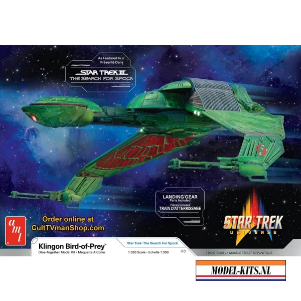 STAR TREK KLINGON BIRD OF PREY