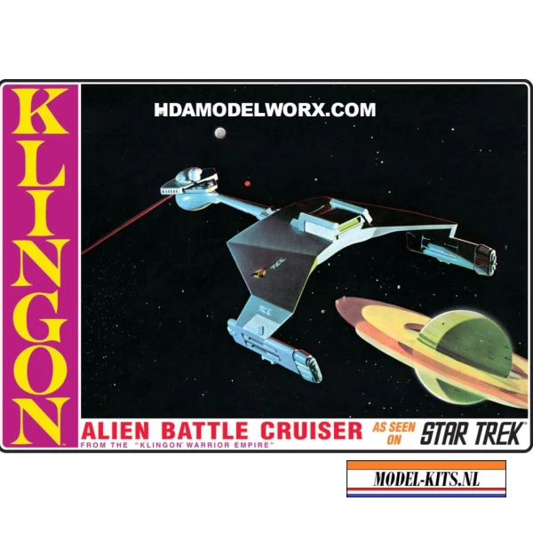 Star Trek The Original Series Klingon Battle Cruiser