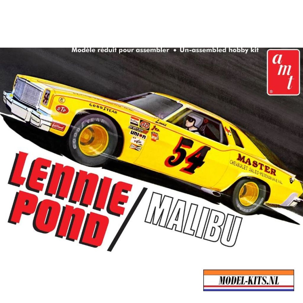 Amt 1:25 1974 Lennie Pond Chevrolet Malibu Stock Car