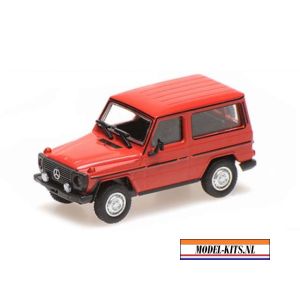 1980 Mercedes Benz G Model Short (W460), red