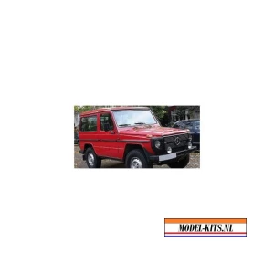 1980 Mercedes Benz G model short (W460), red