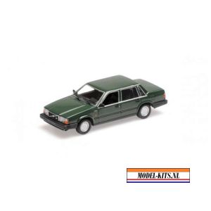 1986 Volvo 740 GL, dark green 1