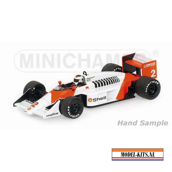 1987 McLaren TAG MP43 Stefan Johansson, red
